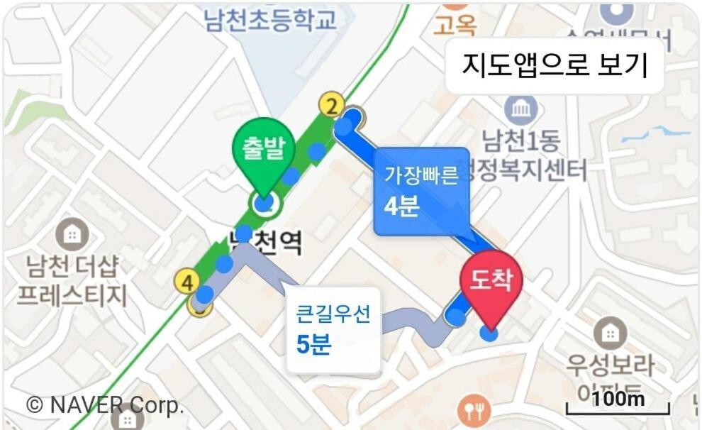 釜山広域市Namcheon Storyアパートメント エクステリア 写真